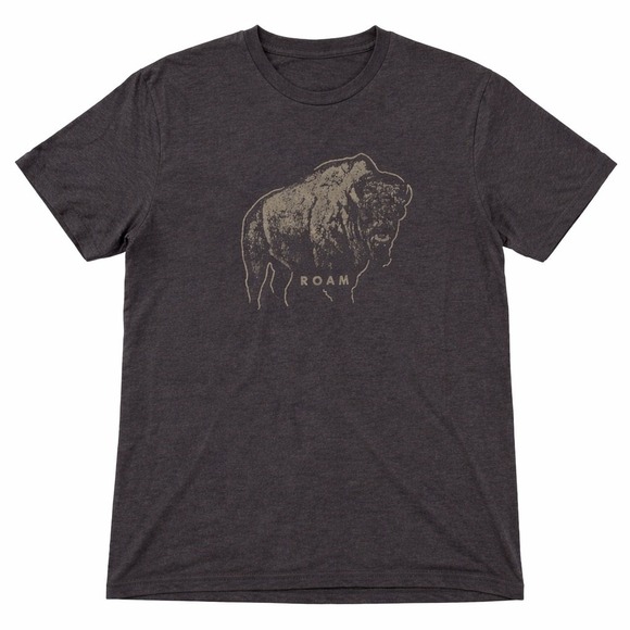 no tag Tops - Bison Animal Nature Grunge Indie Sleaze Punk Wild Life Roam Cotton S Unisex‎